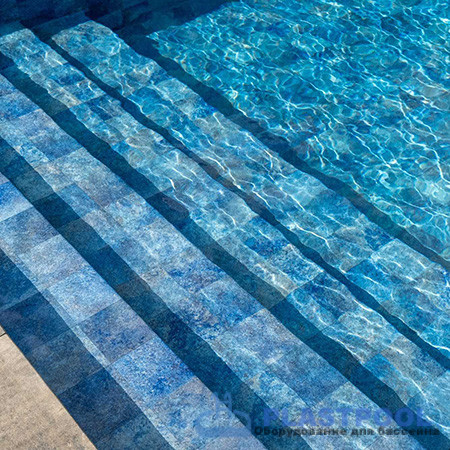 Пленка для бассейна Haogenplast Ogenflex StoneTile Marime 15-3D (морской камень) 1,65х25м