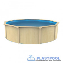 Бассейн Premium круг (4.6x1.3) Starmatrix SP4613BW  wood