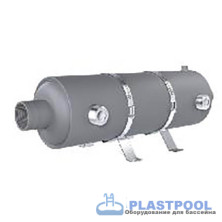 Теплообменник титановый( 40 kw) (гориз.) HST40 Emaux 
