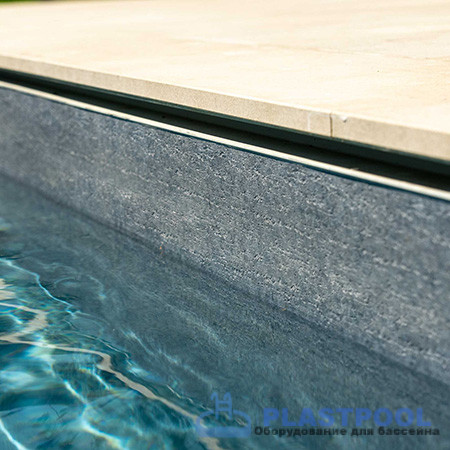 Пленка для бассейна Haogenplast Ogenflex StoneFlex Concrete-3D (серый) 1,65х25м