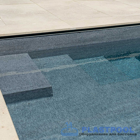 Пленка для бассейна Haogenplast Ogenflex StoneFlex Concrete-3D (серый) 1,65х25м
