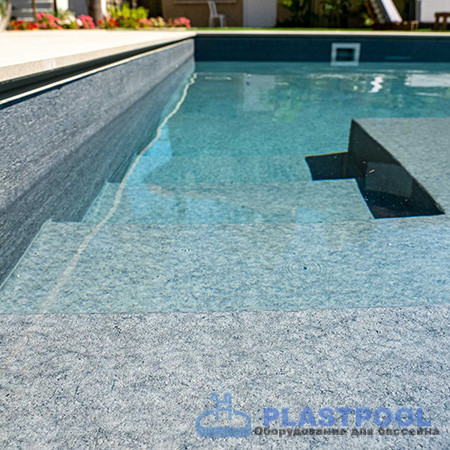 Пленка для бассейна Haogenplast Ogenflex StoneFlex Concrete-3D (серый) 1,65х25м