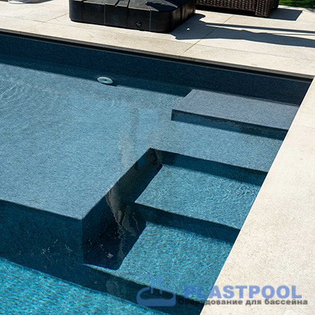 Пленка для бассейна Haogenplast Ogenflex StoneFlex Concrete-3D (серый) 1,65х25м