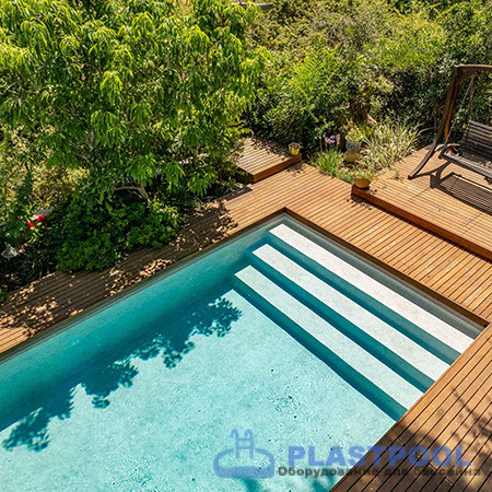 Пленка для бассейна Haogenplast Ogenflex StoneFlex Ivory-3D (слоновая кость) 1,65х25м