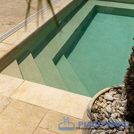 Пленка для бассейна Haogenplast Ogenflex StoneFlex Jasper-Sand-3D (песочный) 1,65х25м