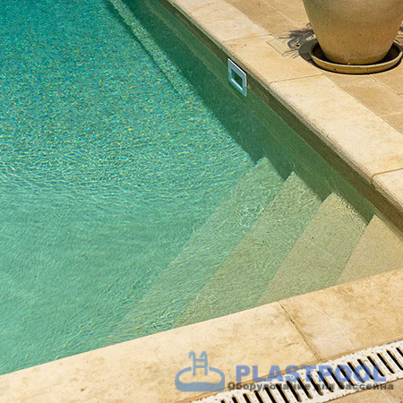 Пленка для бассейна Haogenplast Ogenflex StoneFlex Jasper-Sand-3D (песочный) 1,65х25м