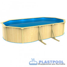 Бассейн Premium овал (6.1x3.6x1.3) Starmatrix SP613613BW  wood