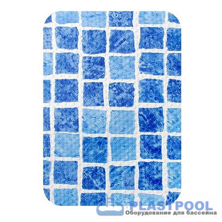 Лайнер Poolline mirage antislip (мозаика синяя) 1,8х25м противоскользящий