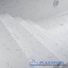 Пленка для бассейна Haogenplast Ogenflex StoneFlex Royal-3D (белый мрамор) 1,65х25м