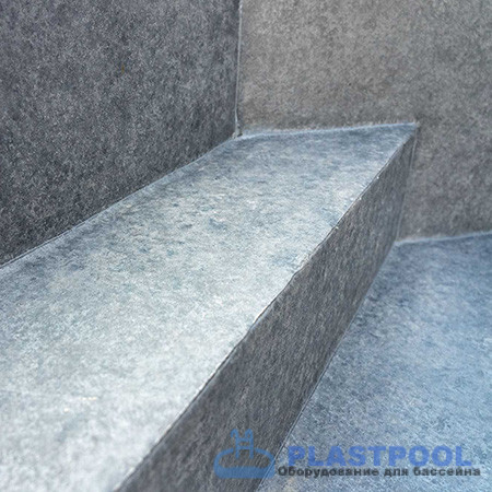 Пленка для бассейна Haogenplast Ogenflex StoneFlex Slate-3D (грифельный) 1,65х25м