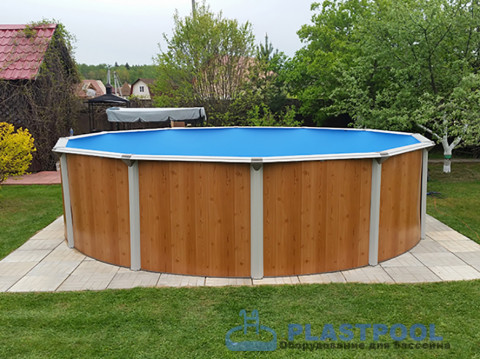 Бассейн сборный металлический Эсприт 2,4х1,22см