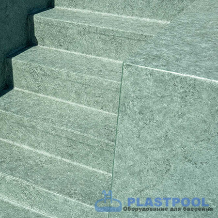 Пленка для бассейна Haogenplast Ogenflex StoneFlex Forest-3D (зеленый) 1,65х25м