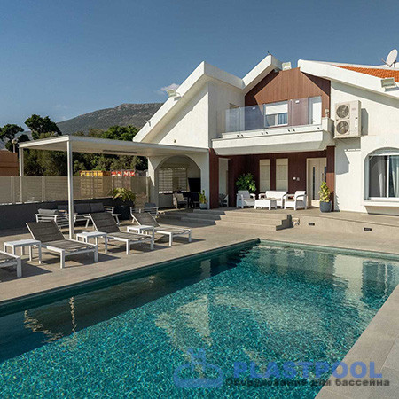 Пленка для бассейна Haogenplast Ogenflex StoneFlex Forest-3D (зеленый) 1,65х25м