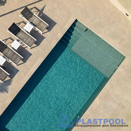 Пленка для бассейна Haogenplast Ogenflex StoneFlex Forest-3D (зеленый) 1,65х25м