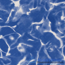 Пленка для бассейна Haogenplast Ogenflex Galit Blue Sparks (синий мрамор) 1,65х25м