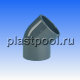 Угольник 45 градусов д.160