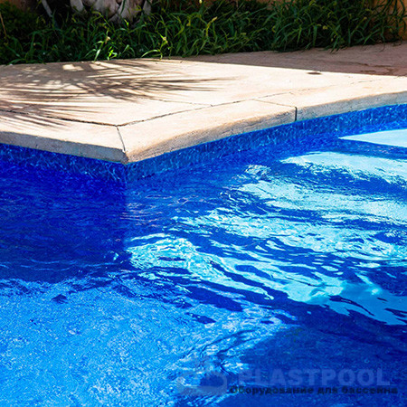 Пленка для бассейна Haogenplast Ogenflex Galit NG Cool Sparks (темный мрамор) 1,65х25м