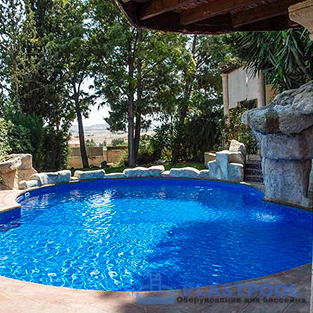 Пленка для бассейна Haogenplast Ogenflex Galit NG Cool Sparks (темный мрамор) 1,65х25м