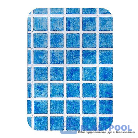 Лайнер Poolline mosaic 3D (синяя мозаика) 1,8х25м