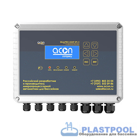 Станция дозирования ионами серебра и меди SilverPRO LIGHT SPL 3.1 (до 50м3)