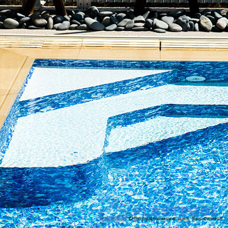 Пленка для бассейна Haogenplast Ogenflex Granit 2 (темный гранит) 1,65х25м