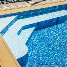 Пленка для бассейна Haogenplast Ogenflex Granit 2 (темный гранит) 1,65х25м