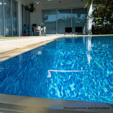 Пленка для бассейна Haogenplast Ogenflex Granit 2 (темный гранит) 1,65х25м