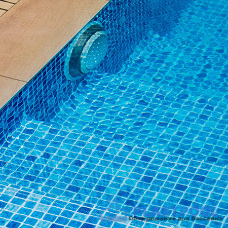 Пленка для бассейна Haogenplast Ogenflex Pacific (синяя мозаика) 1,65х25м