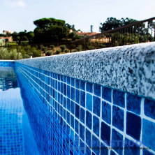 Пленка для бассейна противоскользящая Haogenplast Ogenflex Pacific (синяя мозаика) 1,65х25м