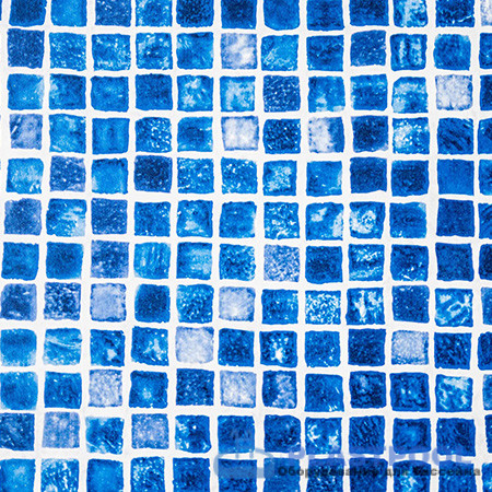 Пленка для бассейна Haogenplast Ogenflex Snapir Blue (синяя мозаика) 1,65х25м