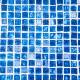 Пленка для бассейна Haogenplast Ogenflex Snapir Blue (синяя мозаика) 1,65х25м
