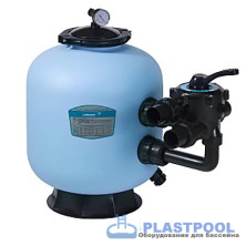 Фильтр  11,5м3/ч Laswim P-CG 535мм пластиковый с боковым вентилем 1 1/2" 