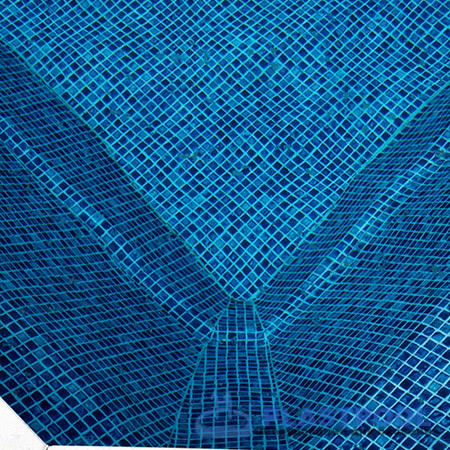 Пленка для бассейна противоскользящая Haogenplast Ogenflex Snapir Blue (синяя мозаика) 1,65х25м