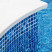 Пленка для бассейна противоскользящая Haogenplast Ogenflex Snapir Blue (синяя мозаика) 1,65х25м
