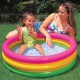 Бассейн детский с надувным дном 86х25см, Intex 