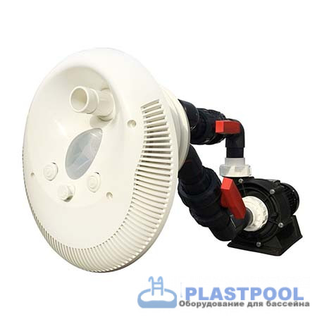 Противоток AquaViva WTB400T Kit (380V, LED, 80m3, 4kW, 5,5HP) вал AISI 316