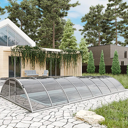 Павильон для бассейна Standart L 6,36м*4,5м*1,15м 