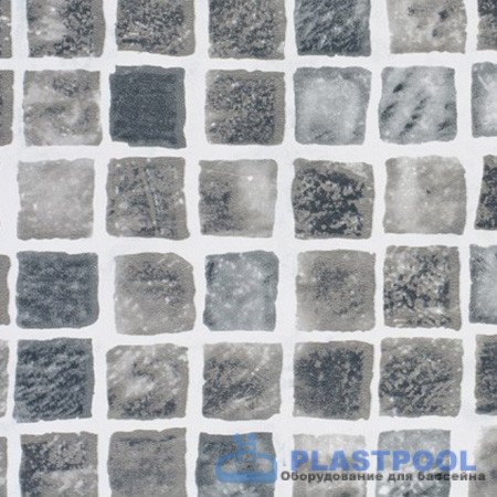 Пленка для бассейна Haogenplast Ogenflex Snapir Grey (серая мозаика) 1,65х25м
