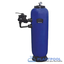 Фильтр  11м3/ч Laswim WL-BDG 530мм М0,85 с боковым вентилем 1 1/2" 