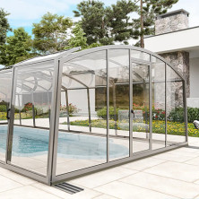 Раздвижной павильон для бассейна Avrora H 6,36М*5М*1,9М 