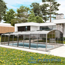 Раздвижной павильон для бассейна Avrora H 8,48М*5М*1,9М 