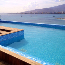 Лайнер ПВХ Renolit Alkorplan 3000, 1,65х25 м, цвет Bysance blue (небесно-голубой)