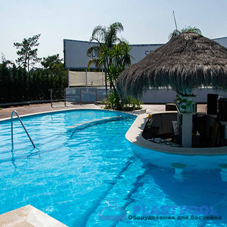 Пленка для бассейна Haogenplast Ogenflex Blue 8283 (синий) 1,65х25м