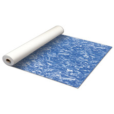 Лайнер ПВХ Renolit Alkorplan 3000, 1,65х25 м, цвет Marble (синий мрамор)