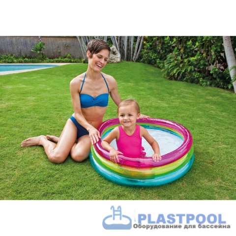 Бассейн детский 86х25см, Intex 