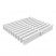 Переливная решетка 245x34мм, цвет белый