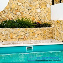 Пленка для бассейна Haogenplast Ogenflex Green 8039 (бирюзовый) 2,05х25м