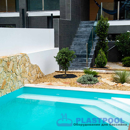 Пленка для бассейна Haogenplast Ogenflex Green 8039 (бирюзовый) 2,05х25м