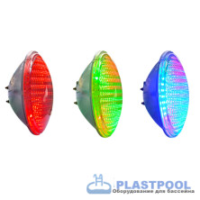 Лампа светодиодная 36Вт Laswim 12В RGBW PAR56 36 leds 