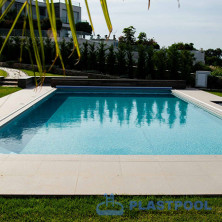 Пленка для бассейна Haogenplast Ogenflex L.Grey 9135 (светло-серый) 1,65х25м